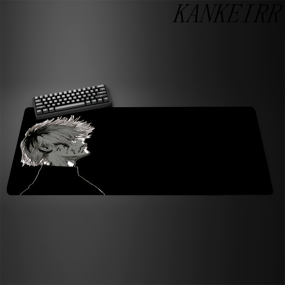 Desk Setup Black And White - Japan Anime Tokyo Ghoul Mauspad Schwarz