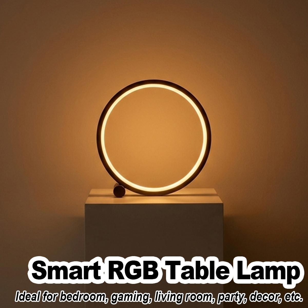 Desk Setup Study - Smarte Tischlampe mit Musik-Synchronisation, Stufenlose Dimmung,
