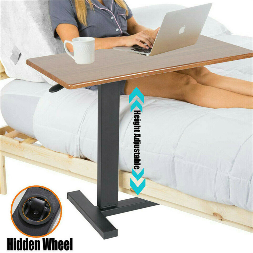 Desk Setup Notebook - Große Roll Overbed Laptop Schreibtisch Höhe