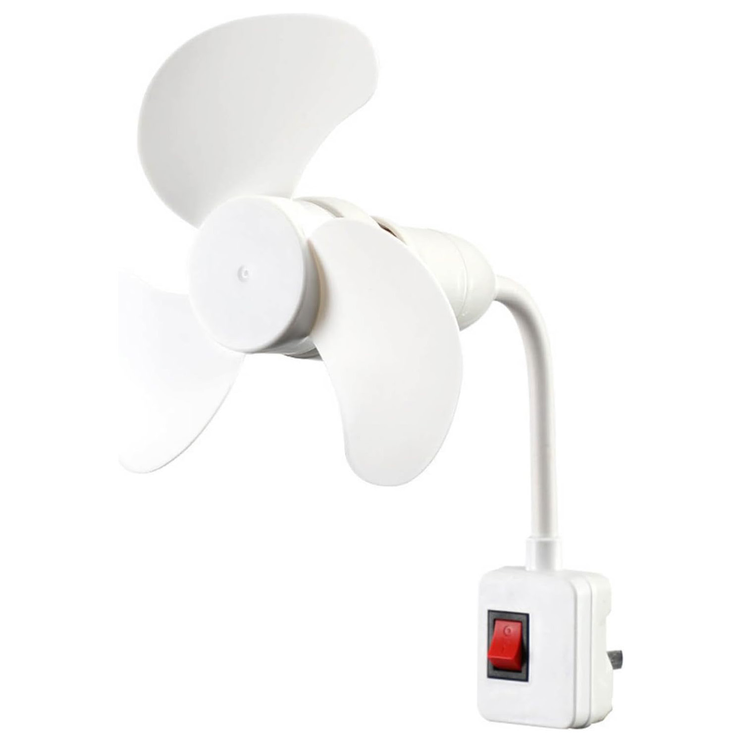 Desk Setup Study - Mini-Kühlventilator mit E27-Schraubfassung 360° ° Biegsamer