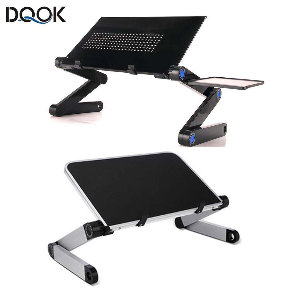 Desk Setup Notebook - Verstellbarer Laptop-Schreibtischständer, tragbarer, ergonomischer Lapdesk aus