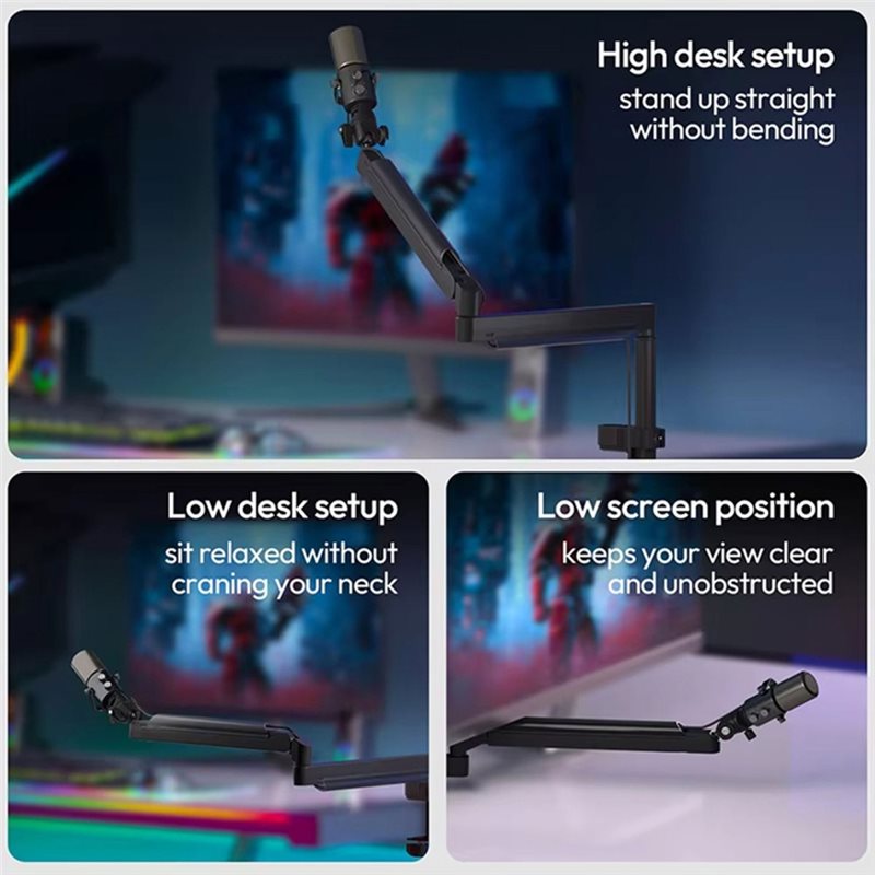 PHILE-ZJ05 Verstellbarer Mikro – Desk Setup Streaming Bewertung und Preis