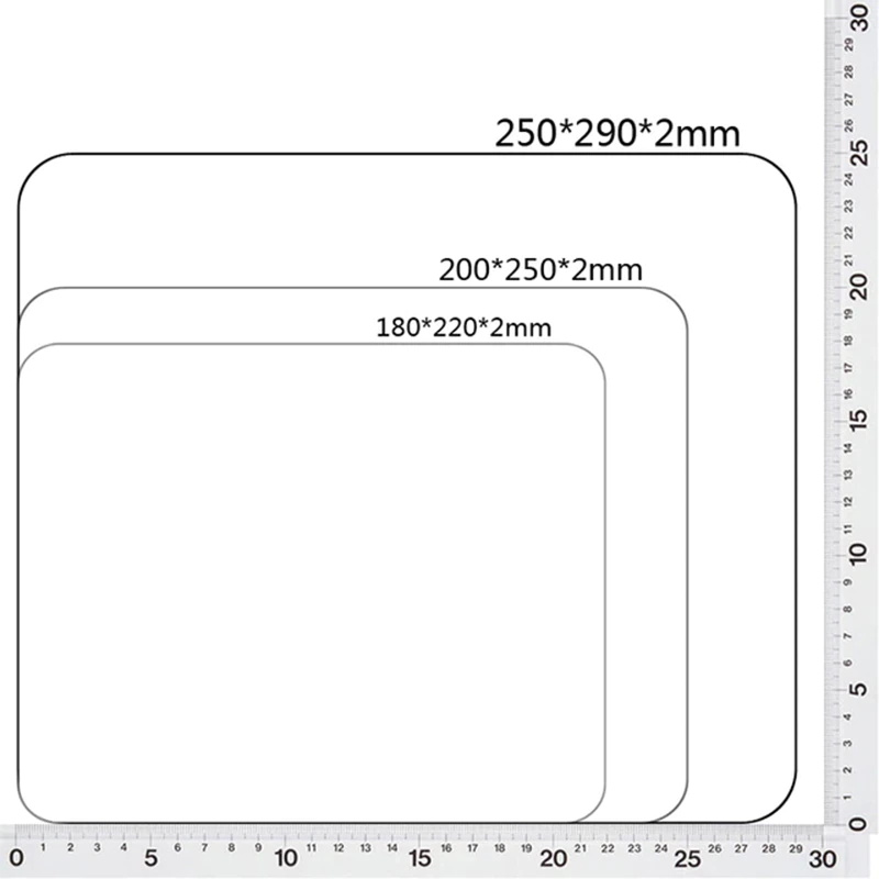 Mauspad aus gebürstetem Stoff, – Desk Setup Pc And Laptop Bewertung und Preis