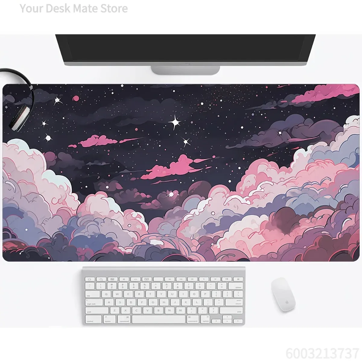 Niedliches Rosa-Lila Anime Gum – Desk Setup Pc And Laptop Bewertung und Preis