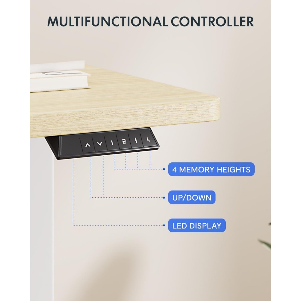 FLEXISPOT 63x32 Zoll elektrisc – Desk Setup In Office Bewertung und Preis