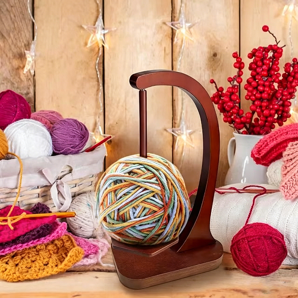 Auf Lager: Drehbarer Garnhalte – Desk Setup Organization Bewertung und Preis