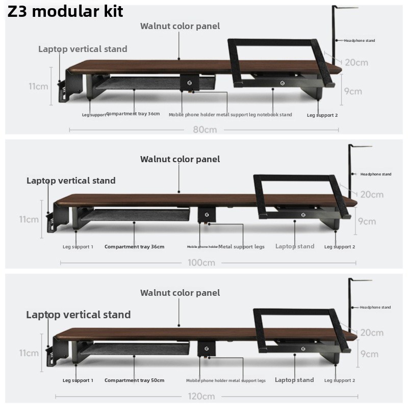 All-in-One Z3 Modulares Monito – Desk Setup With Laptop And Monitor Bewertung und Preis