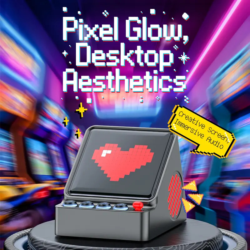 Retro Pixel-Art Programmierbar – Speaker Desk Setup Bewertung und Preis