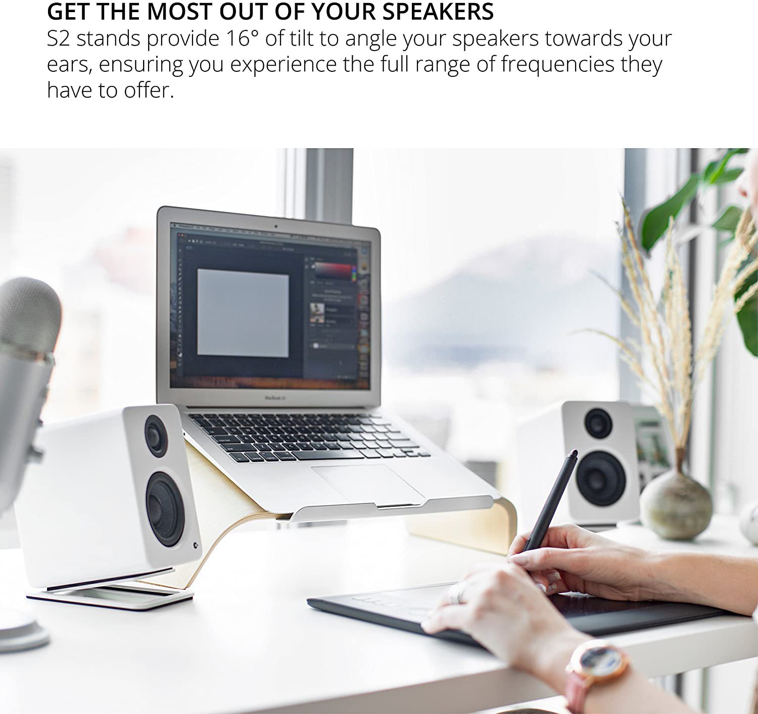 2 Stück Desktop-Lautsprecherst – Speaker Desk Setup Bewertung und Preis
