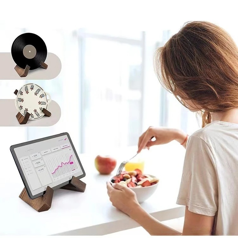Kochbuchständer aus Massivholz – Desk Setup Wood Bewertung und Preis