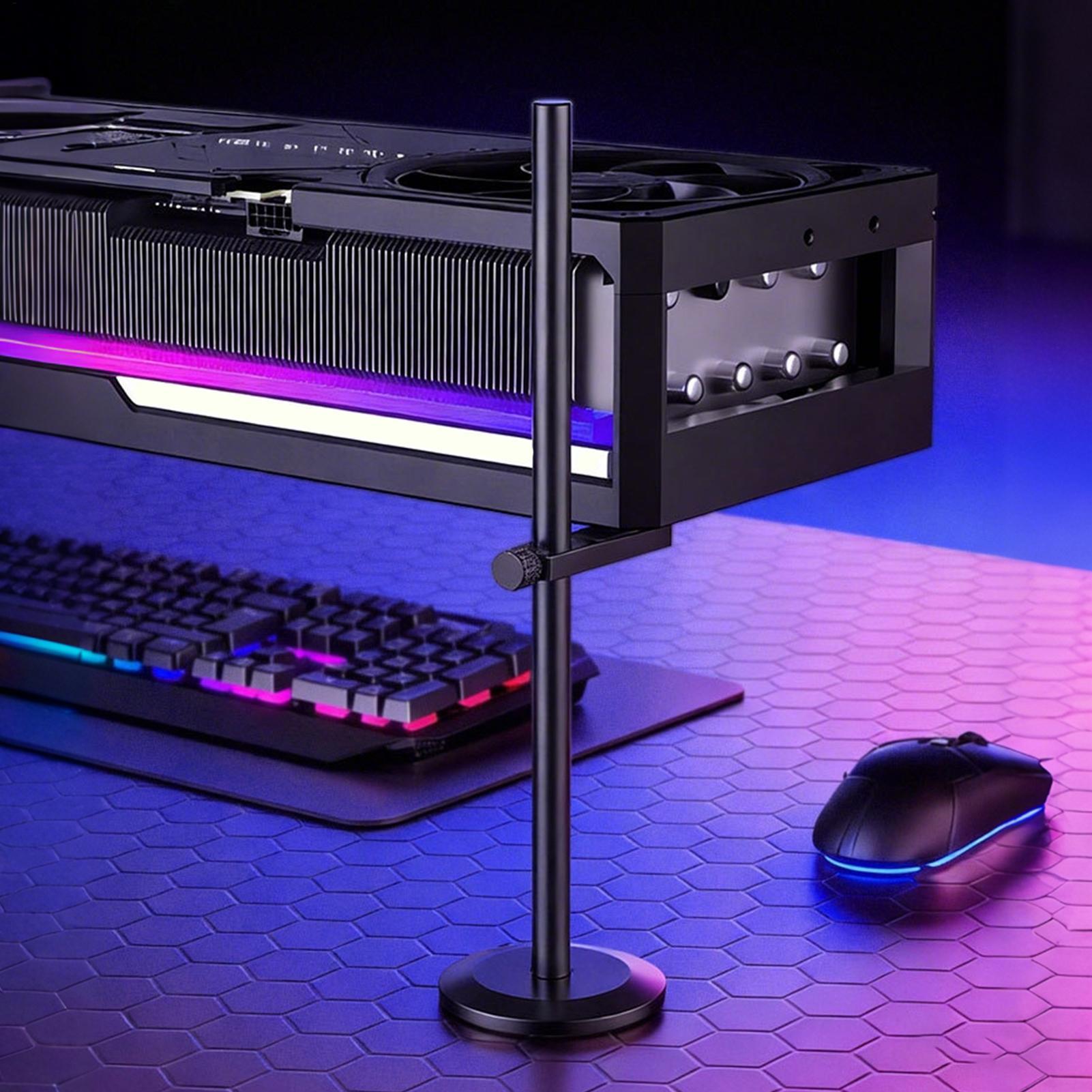 GPU-Sag-Halterung mit magnetis – Desk Setup Videos Bewertung und Preis