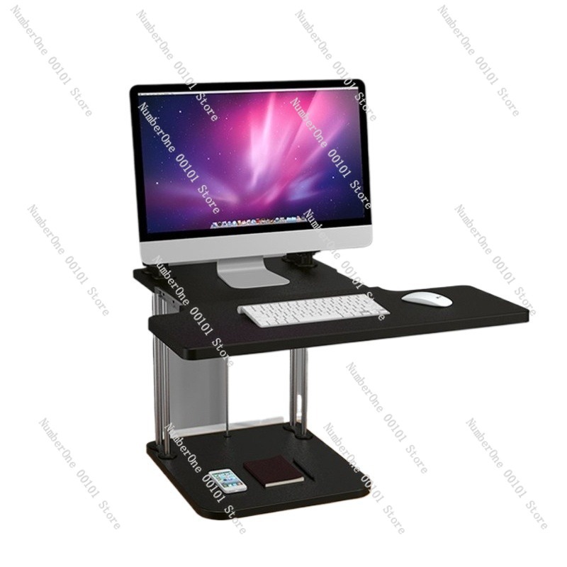 Höhenverstellbarer Stehpult-Ko – Desk Setup With Laptop And Monitor Bewertung und Preis