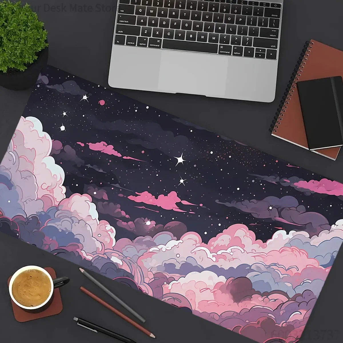 Niedliches Rosa-Lila Anime Gum – Desk Setup Pc And Laptop Bewertung und Preis