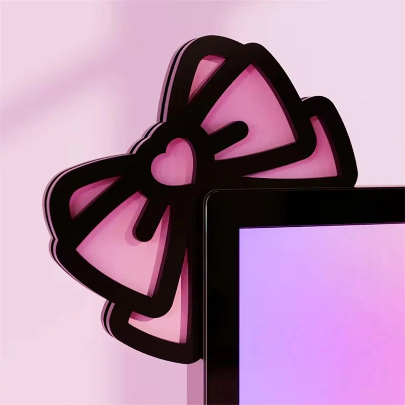 Kawaii rosa Acryl Schleife Mon – Desk Setup In Office Bewertung und Preis