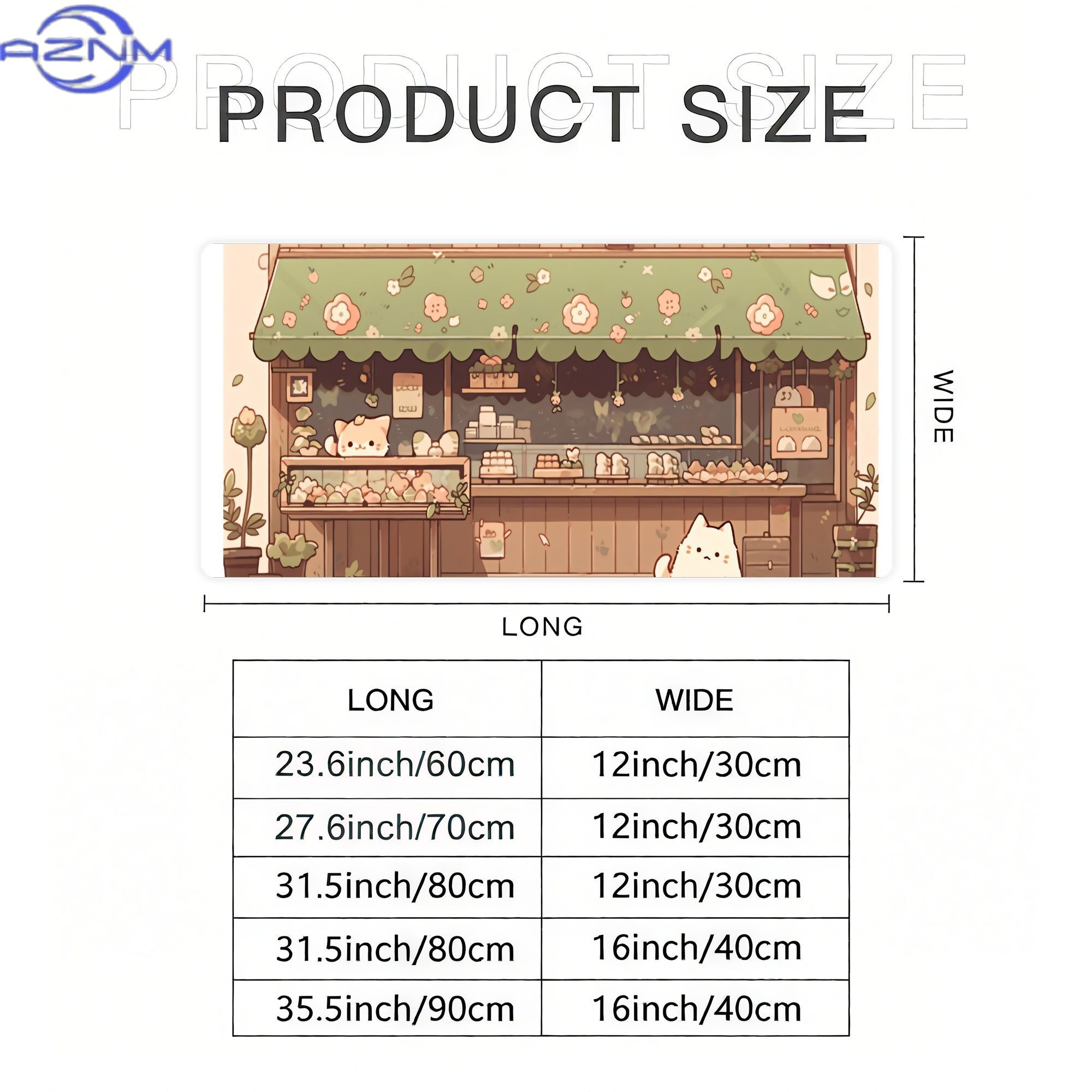 Cat Bakery Aesthetic Green Sho – Desk Setup Streaming Bewertung und Preis