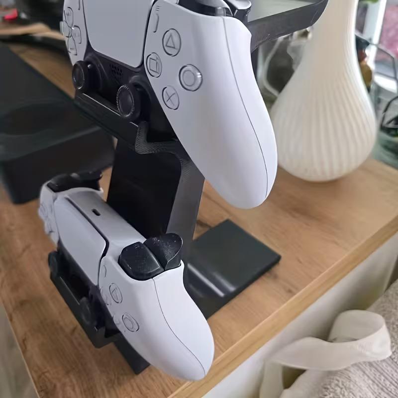 ● 3-in-1-Controller-Ständer fü – Desk Setup Organization Bewertung und Preis