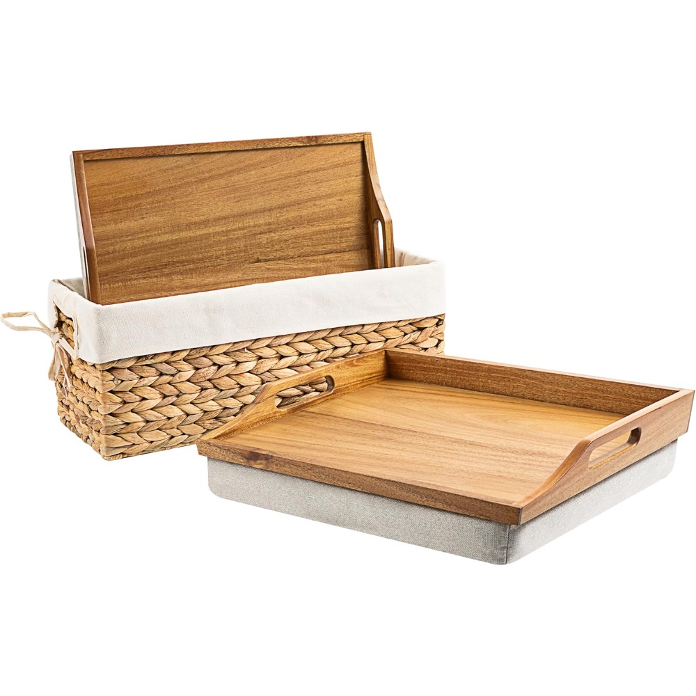 US-Versand: Akazienholz Bett-T – Desk Setup Wood Bewertung und Preis