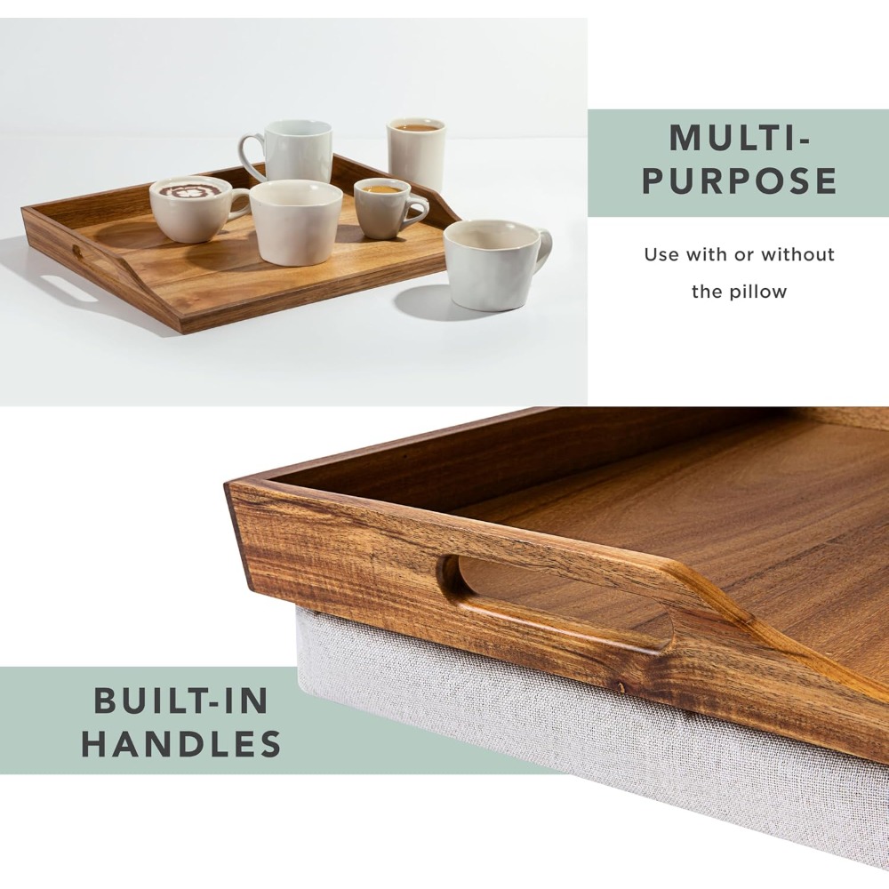 US-Versand: Akazienholz Bett-T – Desk Setup Wood Bewertung und Preis
