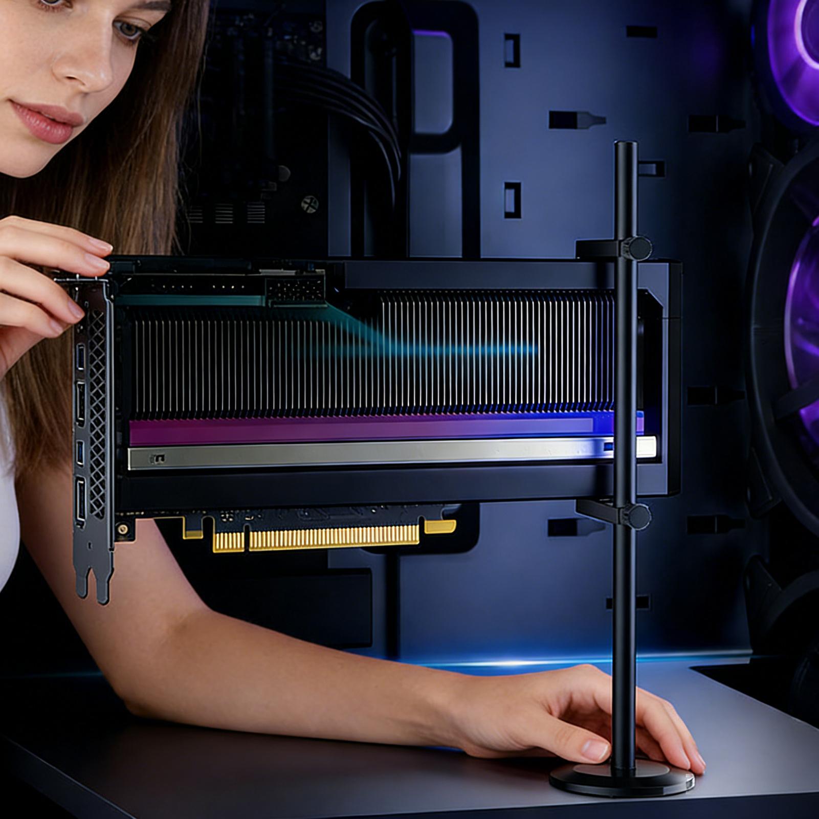 GPU-Stützhalterung mit magneti – Desk Setup Videos Bewertung und Preis