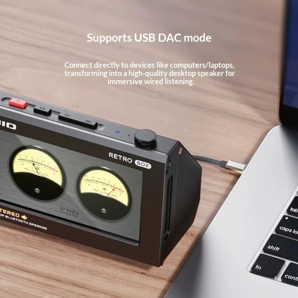 FiiO RETRO BOX Kassetten-Stil  – Speaker Desk Setup Bewertung und Preis
