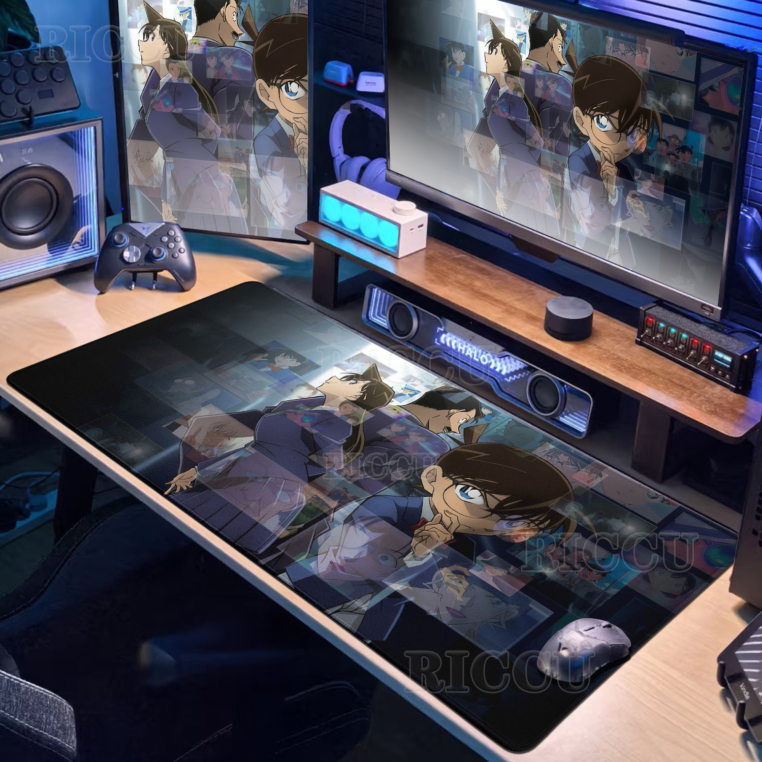 Anime D-Detective Conan Mauspa – Desk Setup In Office Bewertung und Preis