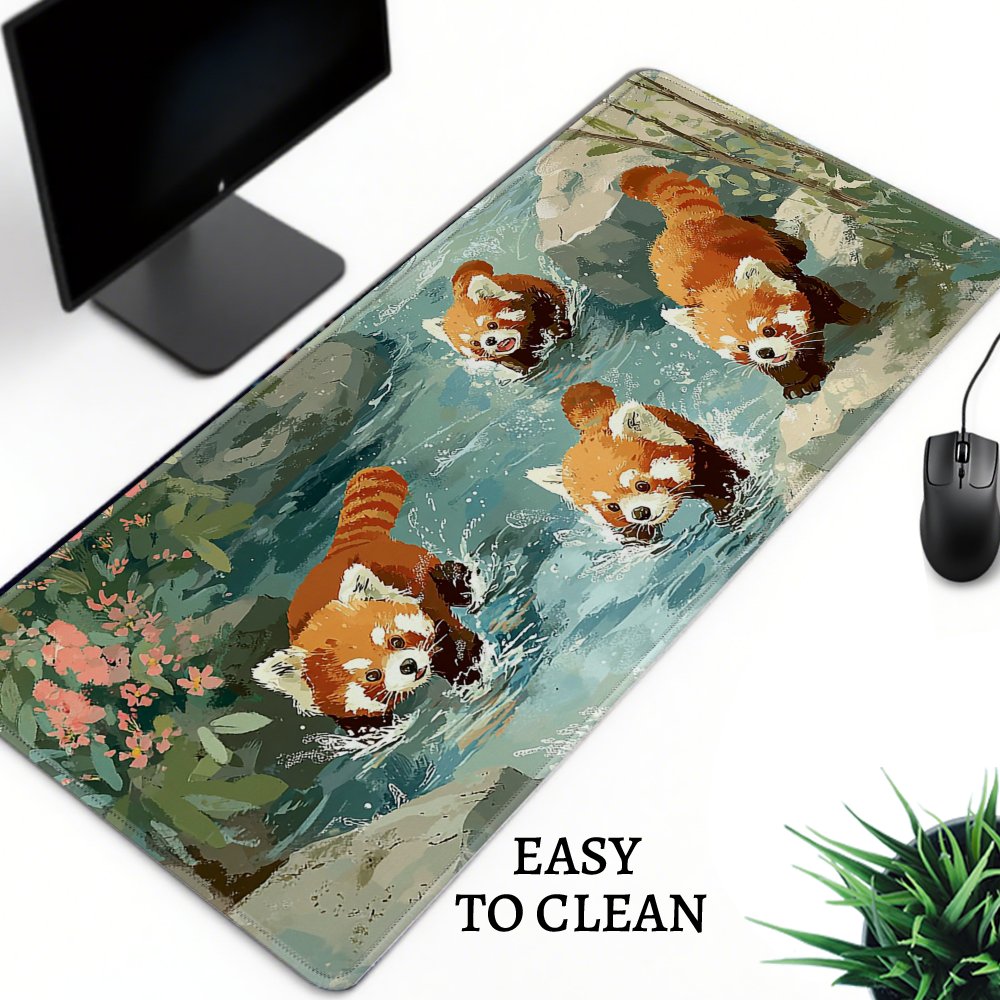 Vier Rote Pandas Spielen im Ba – Desk Setup Streaming Bewertung und Preis