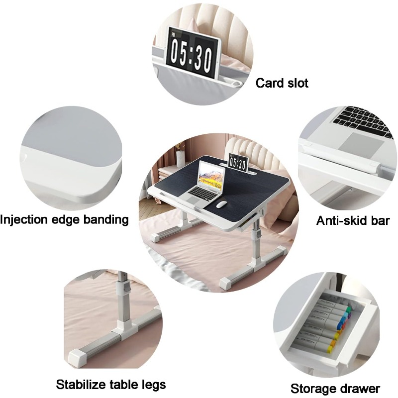 Laptop-Betttablett, Tisch, ver – Desk Setup Notebook Bewertung und Preis