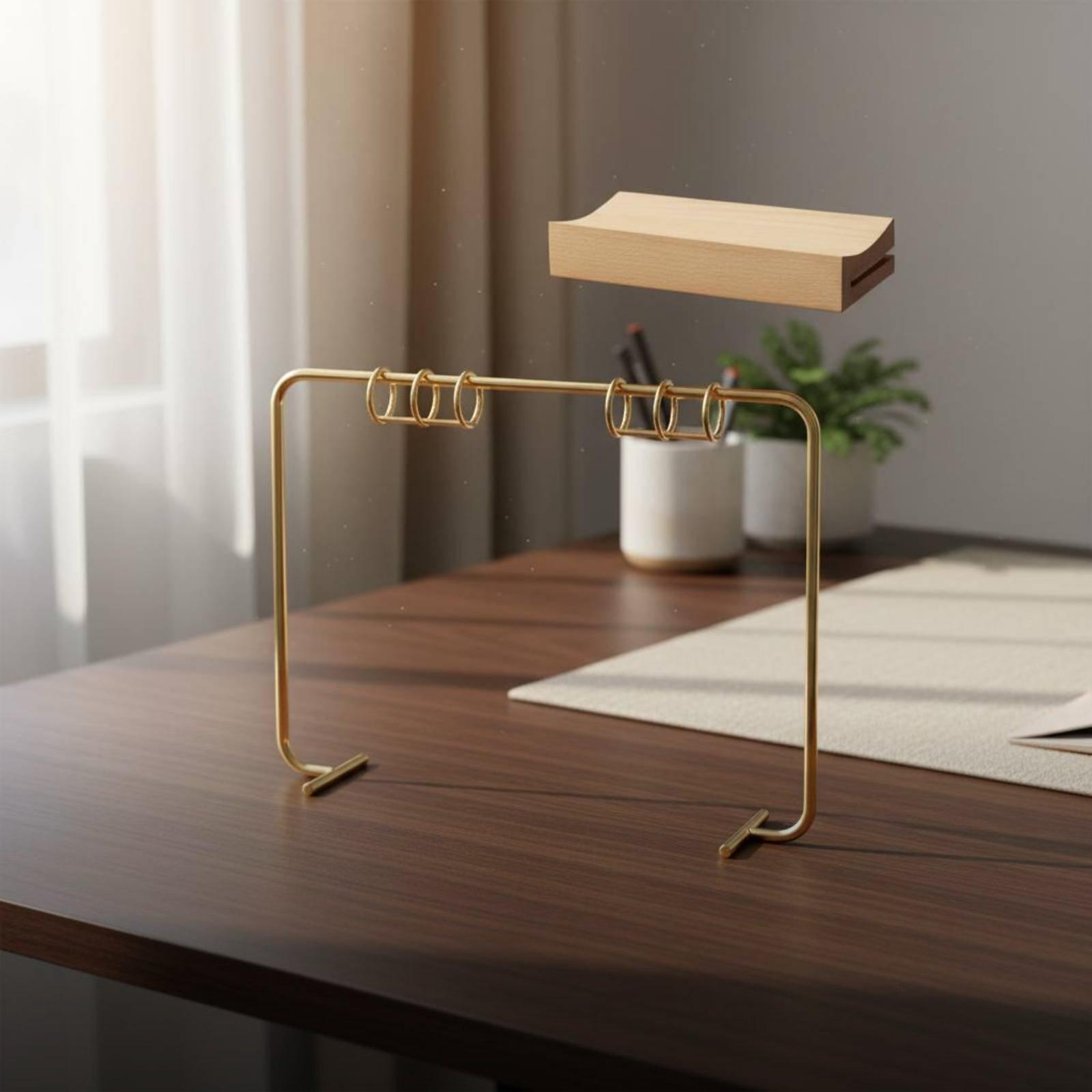 Kalenderständer mit Holzsockel – Desk Setup Wood Bewertung und Preis
