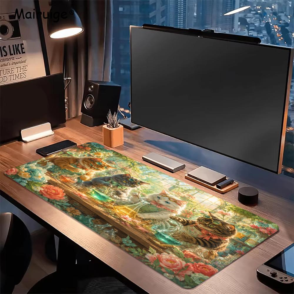 Mauspad für Katzen, rutschfest – Desk Setup Study Bewertung und Preis