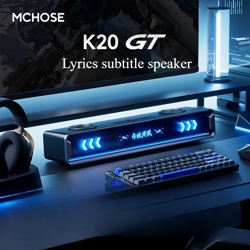 K20 GT Vollbild-Subtitel-Lauts – Speaker Desk Setup Bewertung und Preis