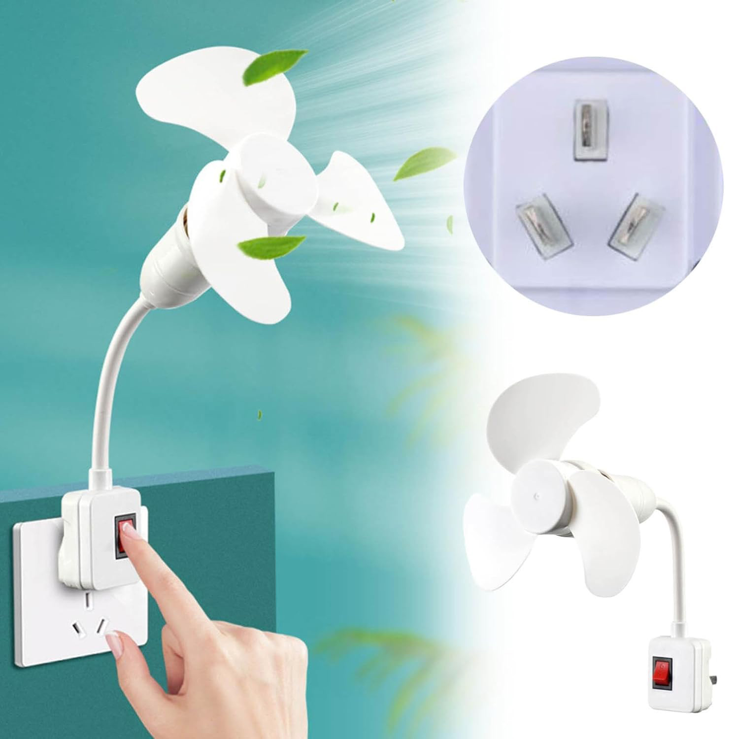 Mini-Kühlventilator mit E27-Sc – Desk Setup Study Bewertung und Preis