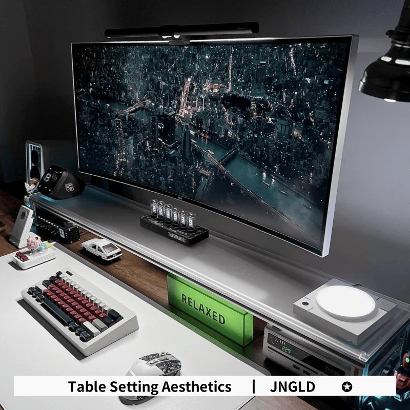 Aluminium-Monitorständer, Acry – Desk Setup With Laptop And Monitor Bewertung und Preis