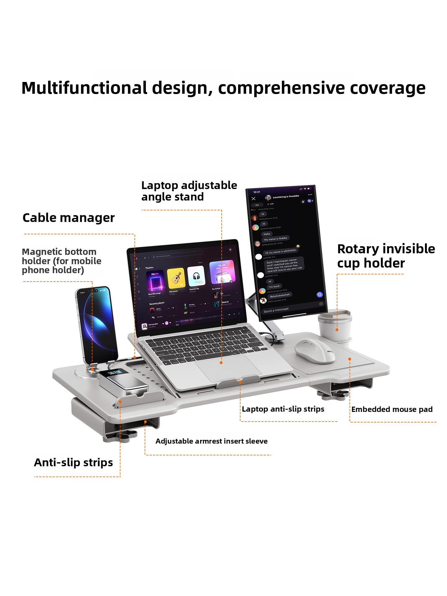 Ergonomischer Stuhl, Armlehne, – Desk Setup Notebook Bewertung und Preis