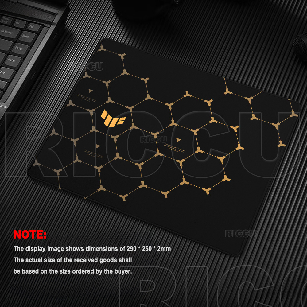 Hexagon TUF Gaming Mauspad Gum – Desk Setup Black And White Bewertung und Preis