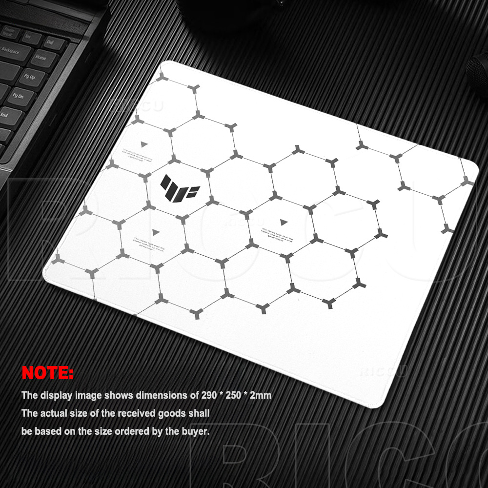 Hexagon TUF Gaming Mauspad Gum – Desk Setup Black And White Bewertung und Preis